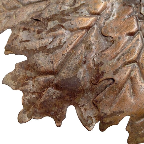 Large Wire Bird Feeder Wire Barrier Guard With Leaves Lid and Side Decor Chain - Picture 12 of 13